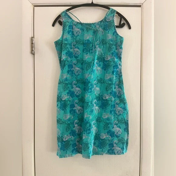 Vintage Indian block, print tunic cotton, BoHo festival, mini sundress s - Picture 6 of 10